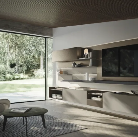 Lampo 024 wall unit by Sangiacomo