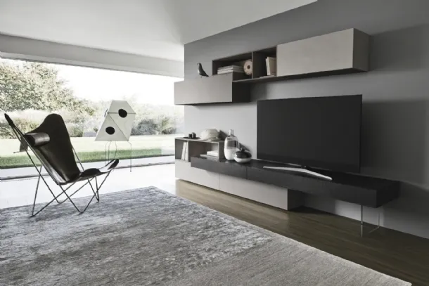 Lampo 029 wall unit by Sangiacomo.