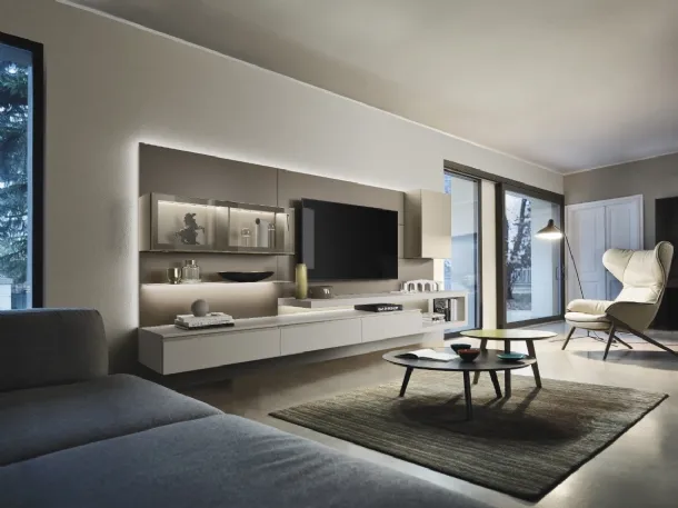 Lampo 053 Wall Unit by Sangiacomo