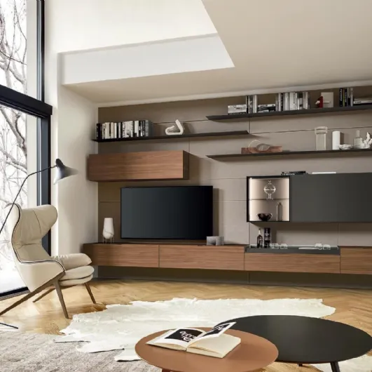 Lampo 186 wall unit by Sangiacomo