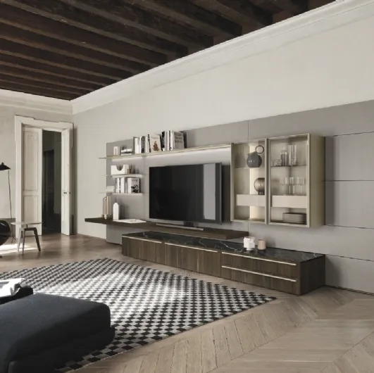 Sangiacomo's Lampo 198 Wall Unit