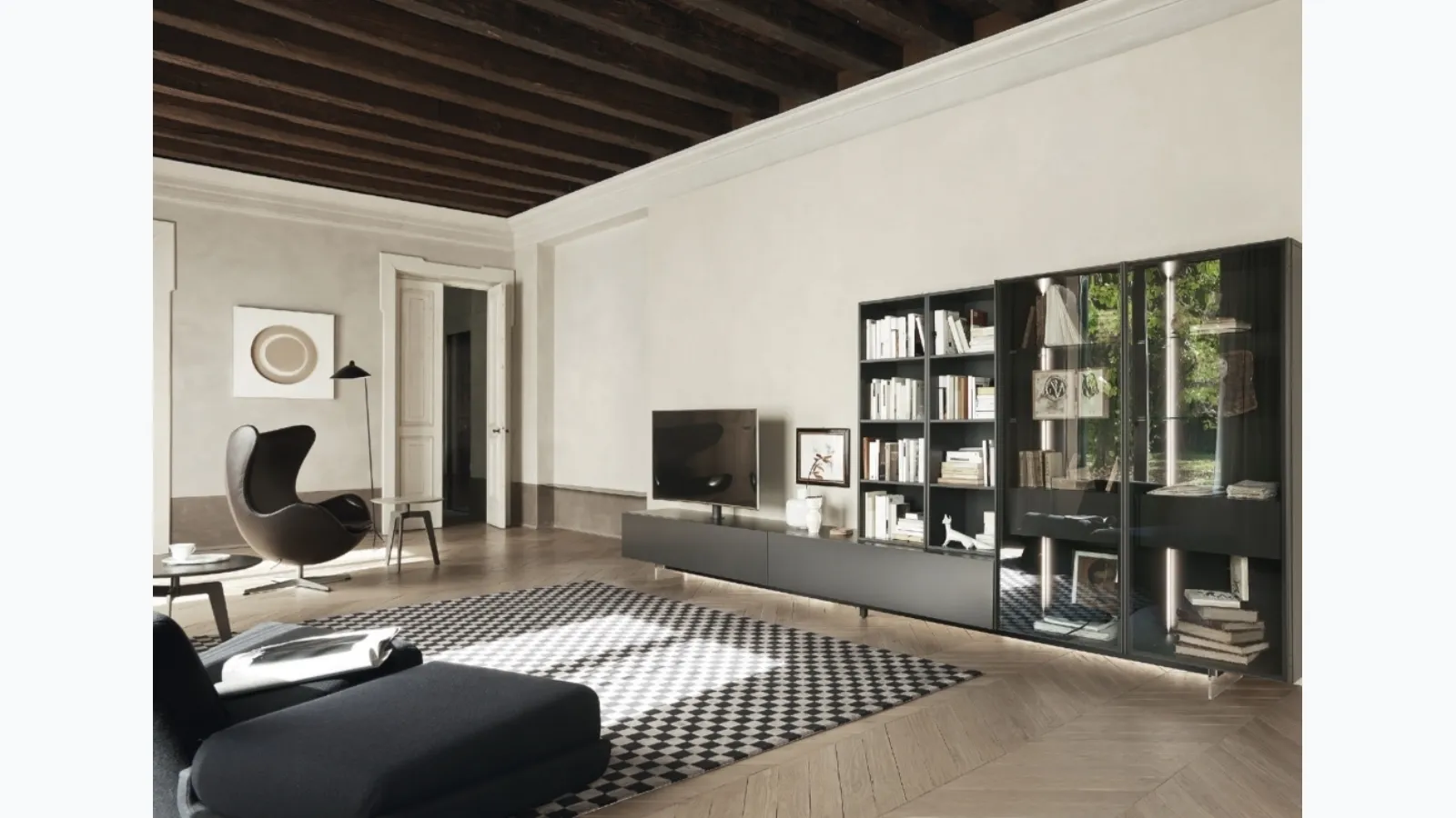 Lampo L6C32 wall unit by Sangiacomo.