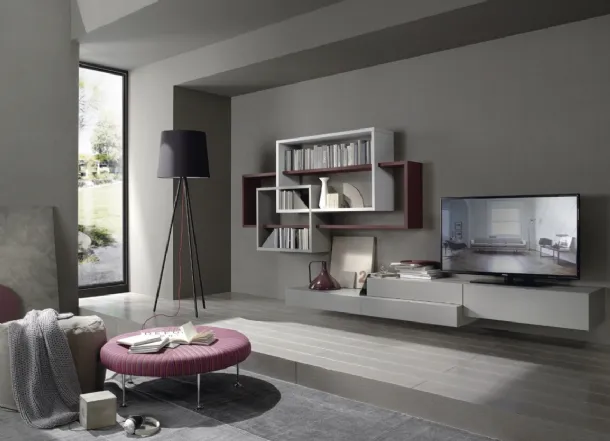 Lampo L6C42 wall unit by Sangiacomo