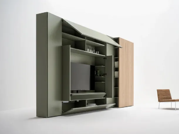 Living Roomy wall unit by Caccaro