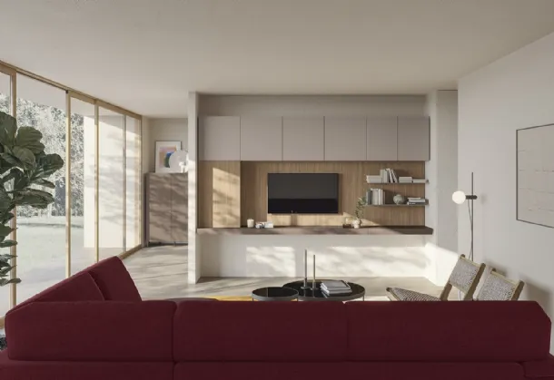 Night & Day L01 Wall Unit by Colombini Casa.