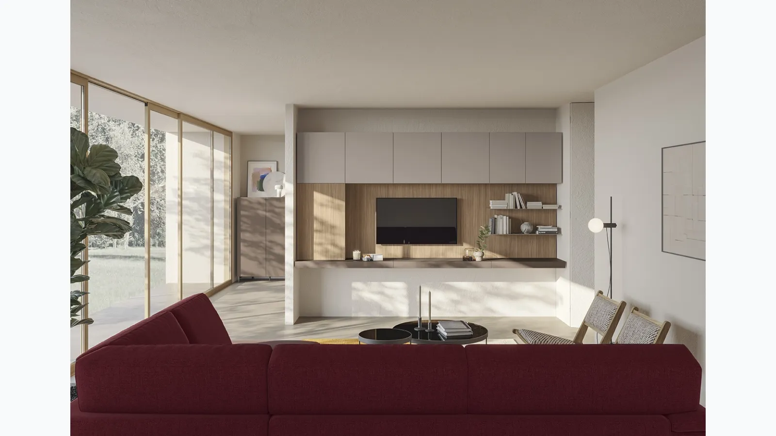 Night & Day L01 Wall Unit by Colombini Casa.