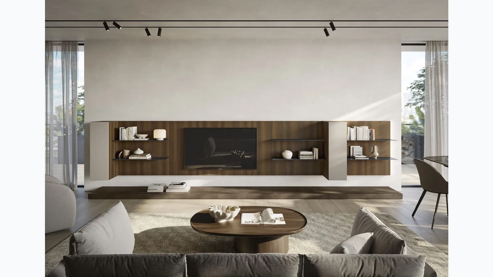 Night & Day L02NS wall unit by Colombini Casa