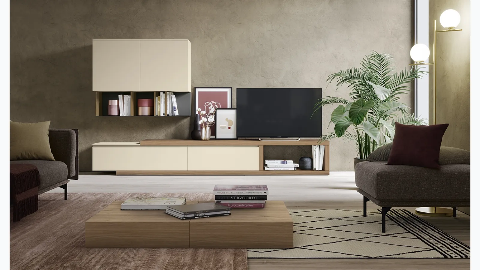Night & Day L09 wall unit by Colombini Casa.