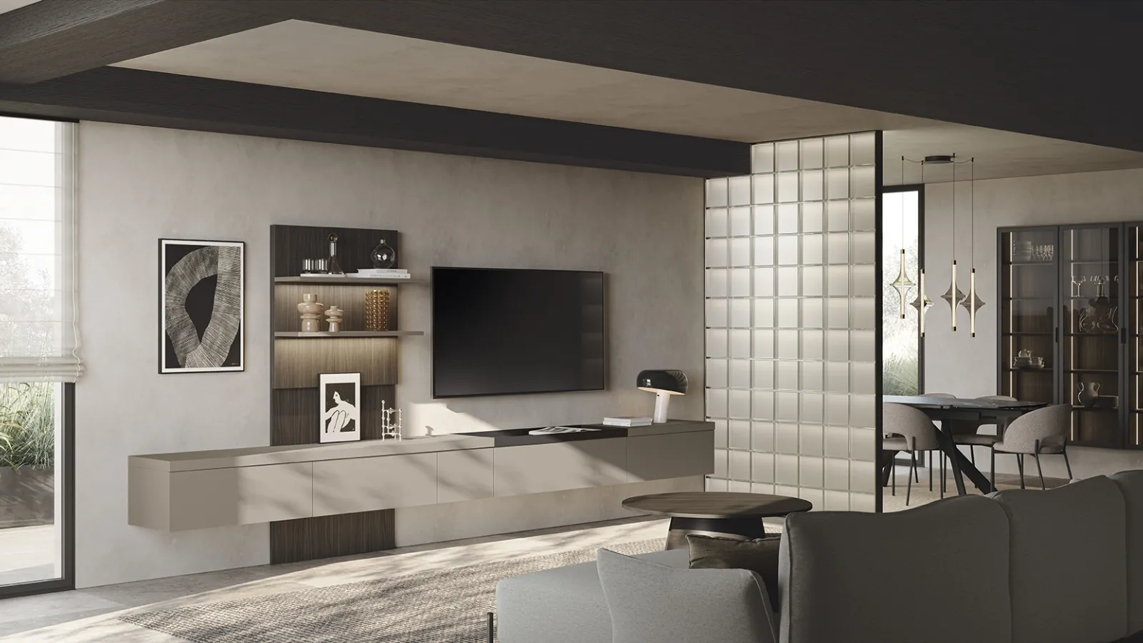 Night & Day L106 Wall Unit by Colombini Casa