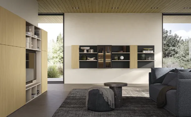 Night & Day L114 Wall Unit by Colombini Casa