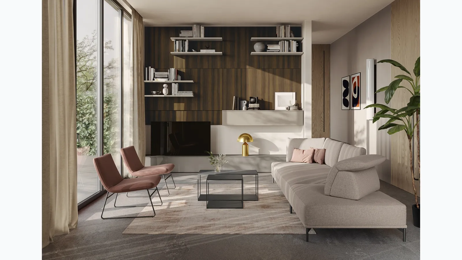 Night & Day L119 Wall Unit by Colombini Casa