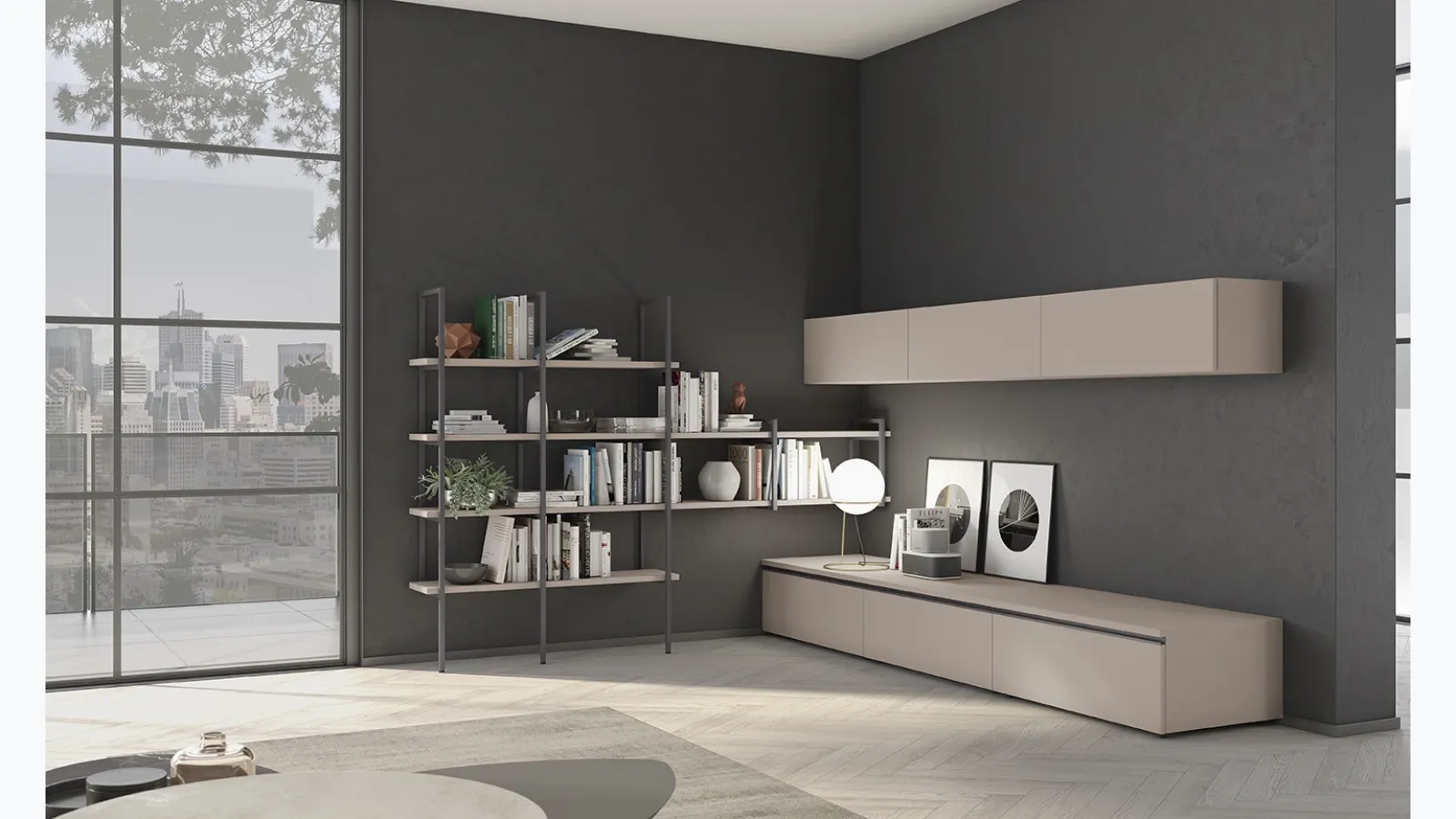 Night & Day L22 Wall Unit by Colombini Casa