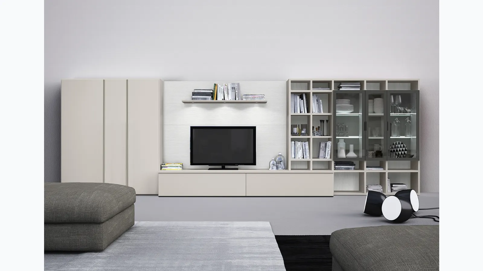 Night & Day L23 Wall Unit by Colombini Casa