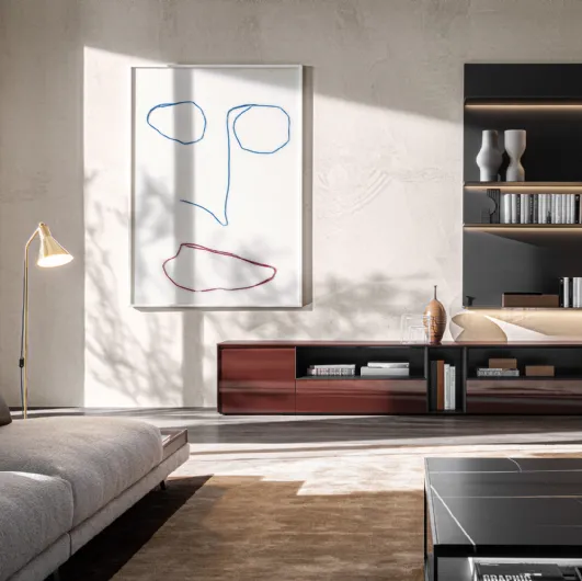 Wall Unit Pass Word Evolution 05 by Molteni & C