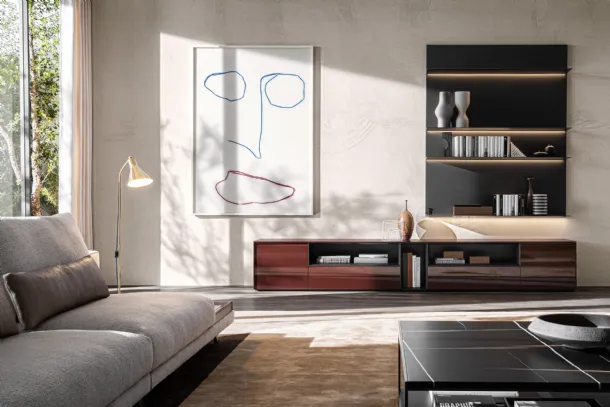 Wall Unit Pass Word Evolution 05 by Molteni & C