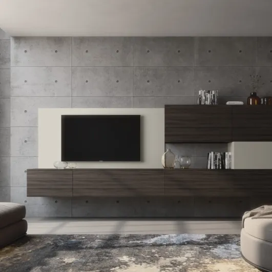 Suspended wall unit Supreme Ingrid Olmo dark 01 by S75