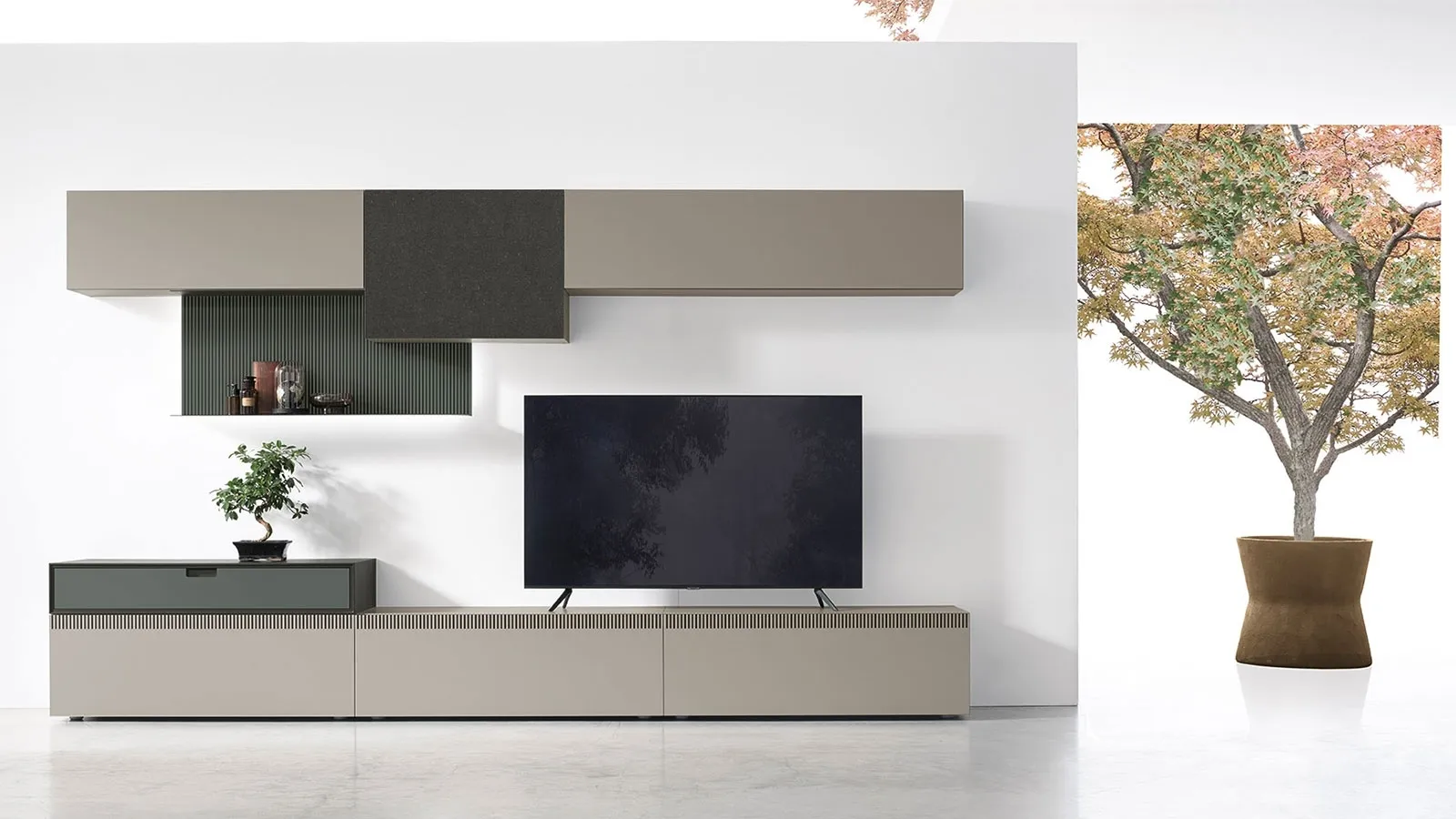 Wall Unit TIME UNIT TI 109 in CDF arena by Tomasella
