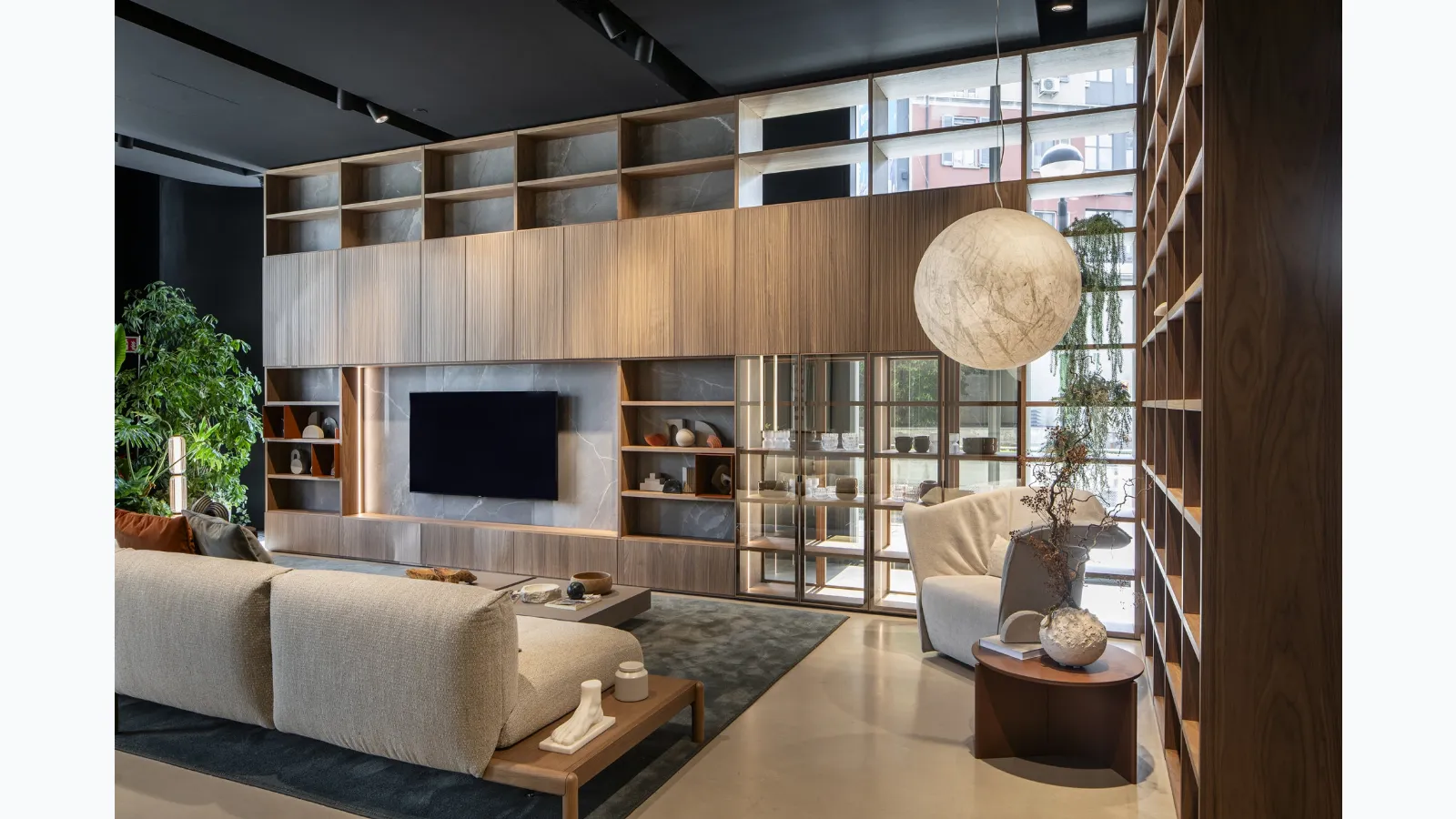 Vibra Wall Unit by Novamobili