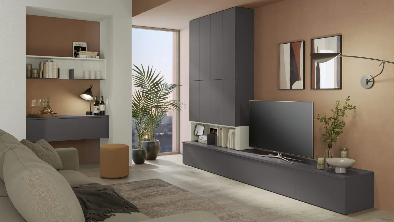 Colombini Casa Volo L001 Wall Unit