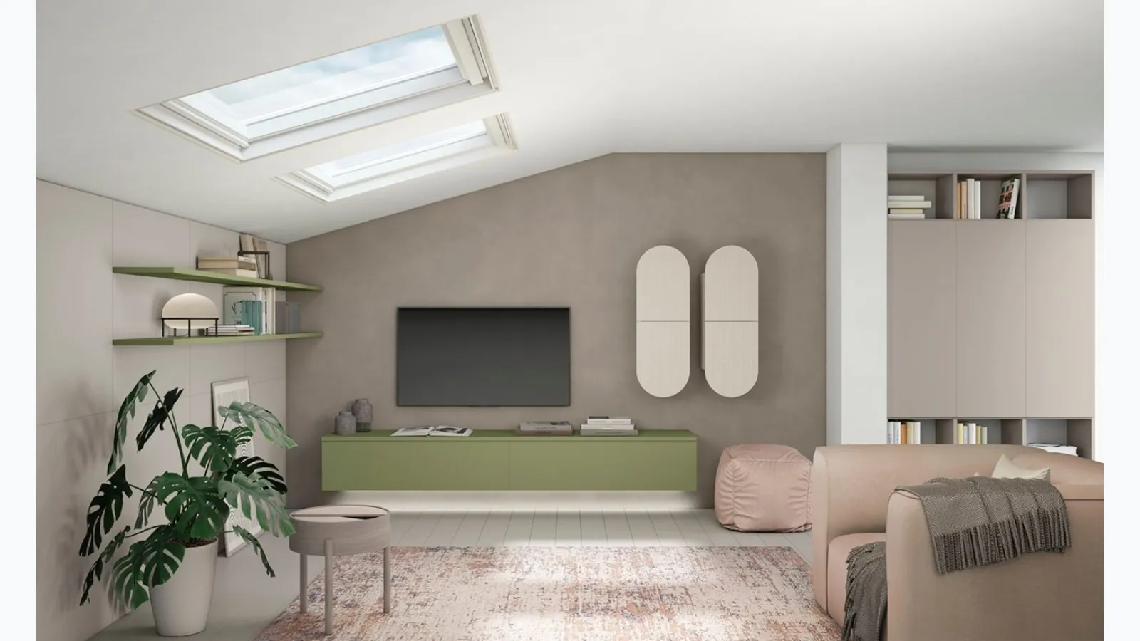 Colombini Casa's Wall Unit Volo L005
