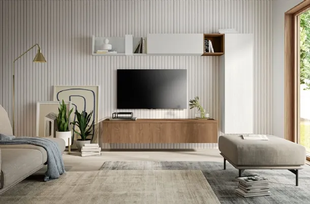 Wall unit Volo L011 by Colombini Casa