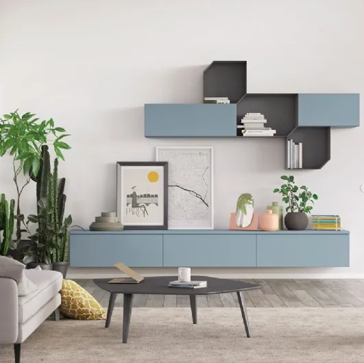Wall unit Volo L012 by Colombini Casa