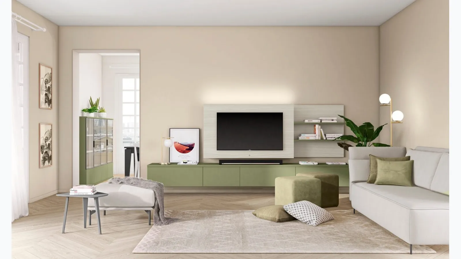 Wall Unit Volo L013 by Colombini Casa