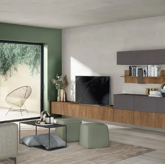 Wall unit Volo L014 by Colombini Casa
