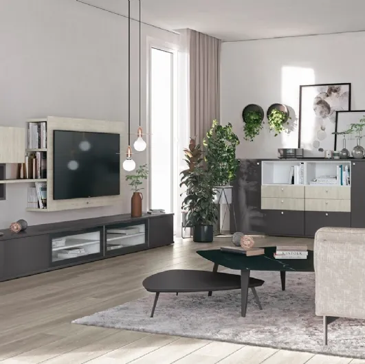 Wall unit Volo L017 by Colombini Casa