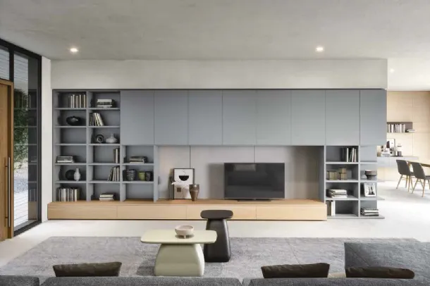 Wall 30 03 Equipped Wall Unit by Novamobili