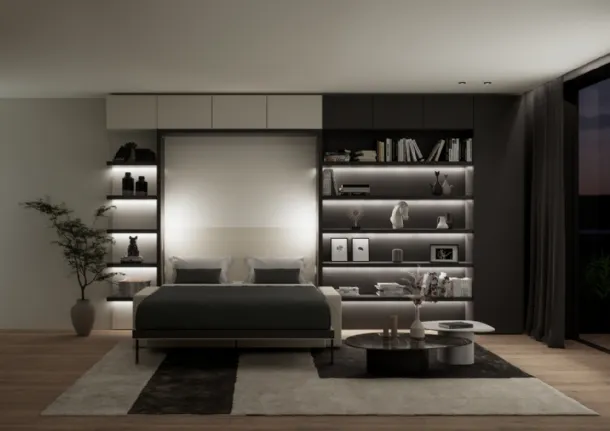 Atena hidden bed by Clei