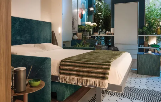 Minerva 02 wall bed by Clei