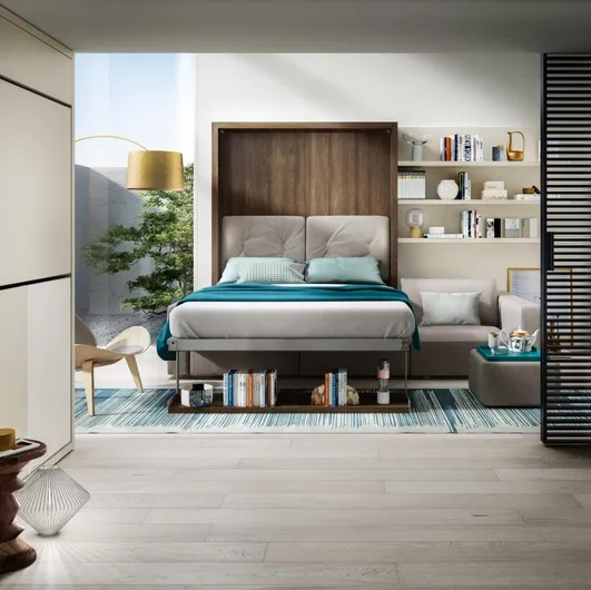 Swing 02 Concealed Bed by Clei