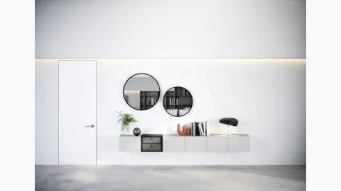 Suspended Mobile Box 12 White by Novamobili