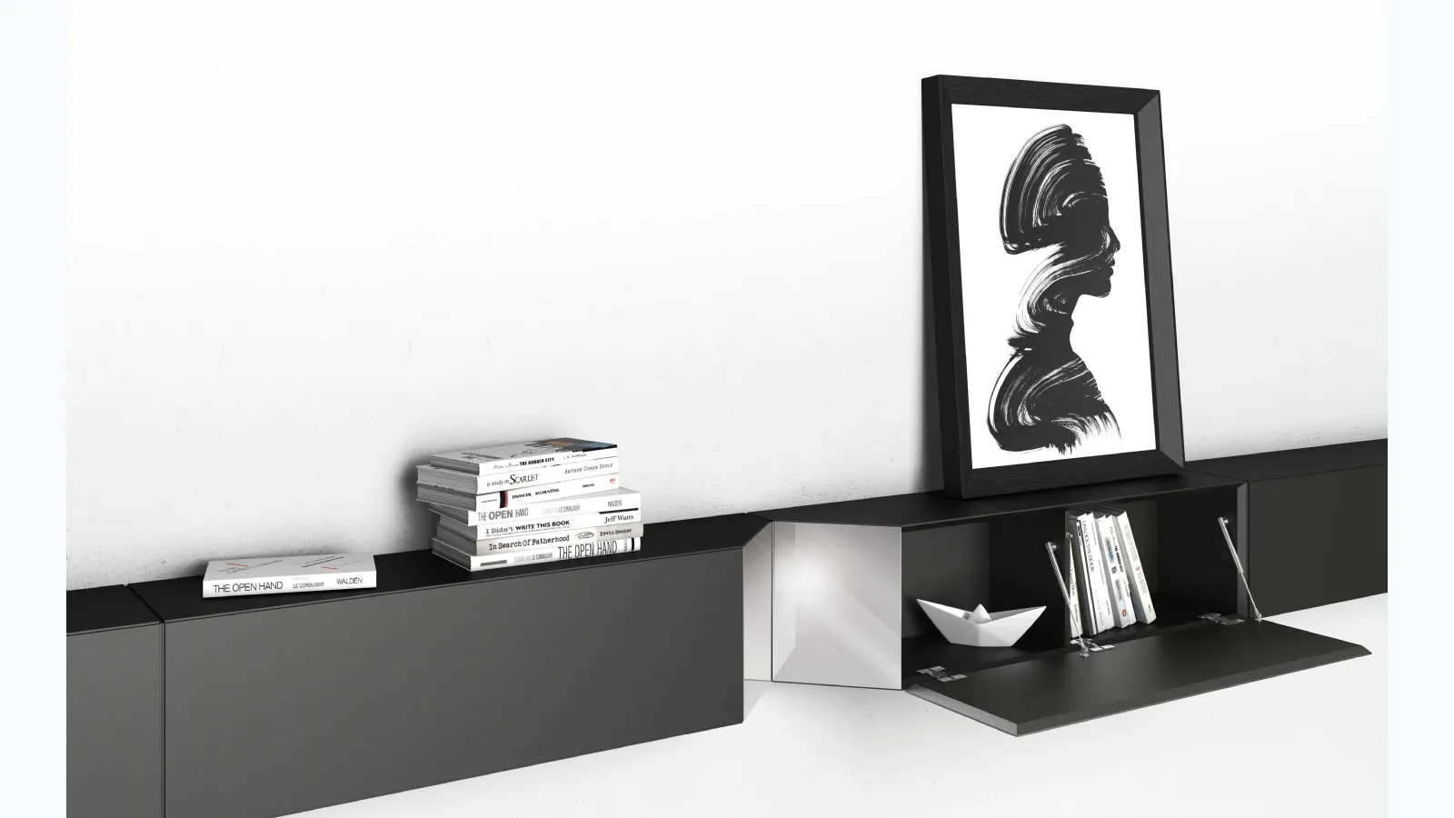 Suspended mobile by Minotti Italy