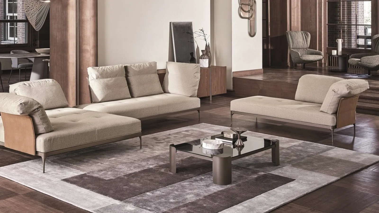 Modular sofa Ada by Ditre Italia.