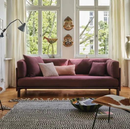 Linear sofa Anagram Sofa by Vitra