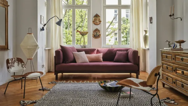 Linear sofa Anagram Sofa by Vitra