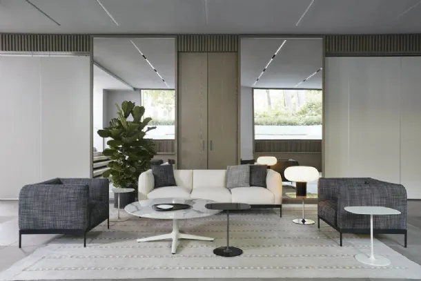 Asia fabric living room by Kartell
