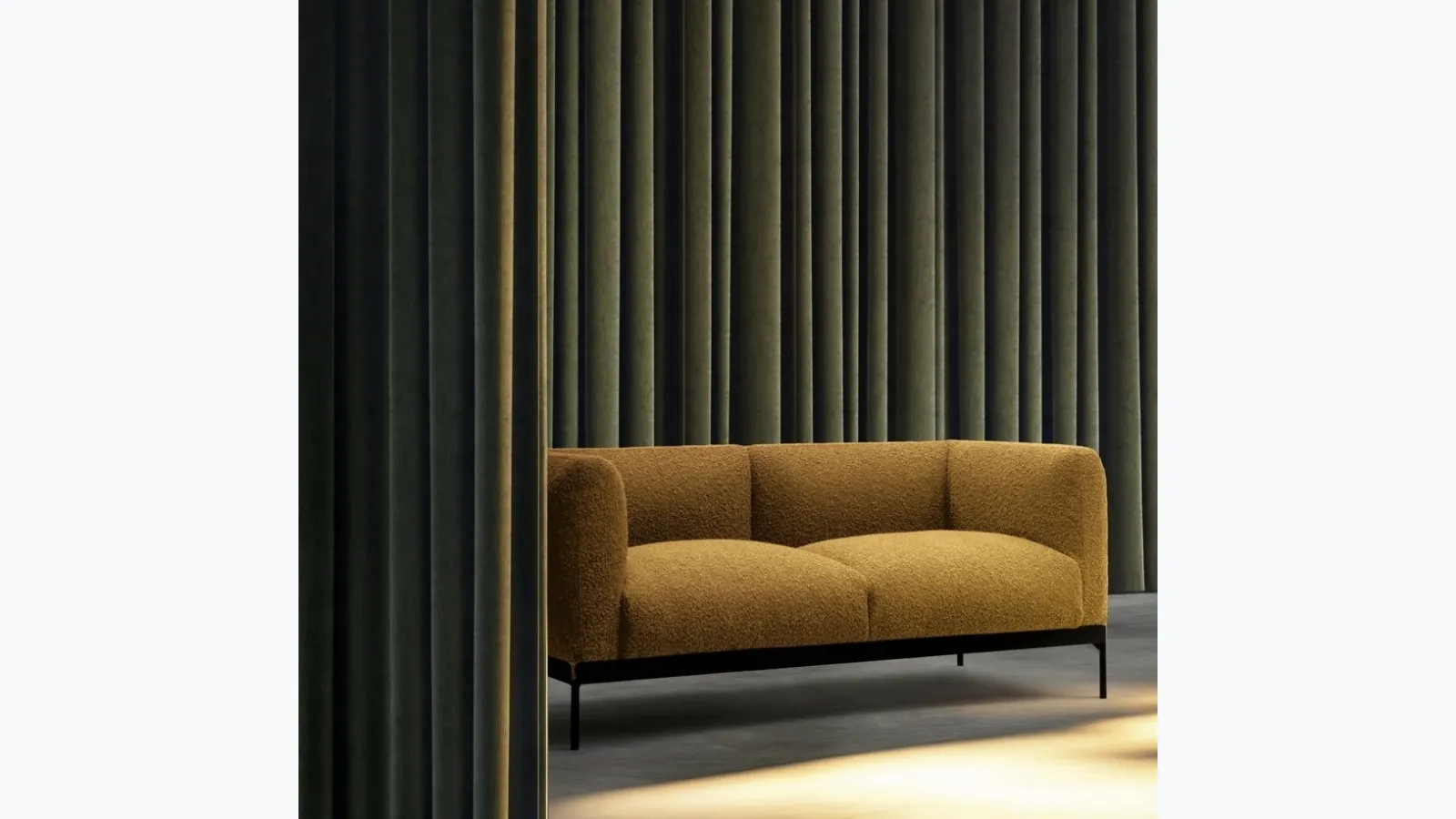 Asia fabric living room by Kartell