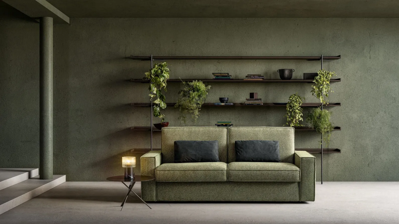 Linear Beauty sofa bed by Samoa