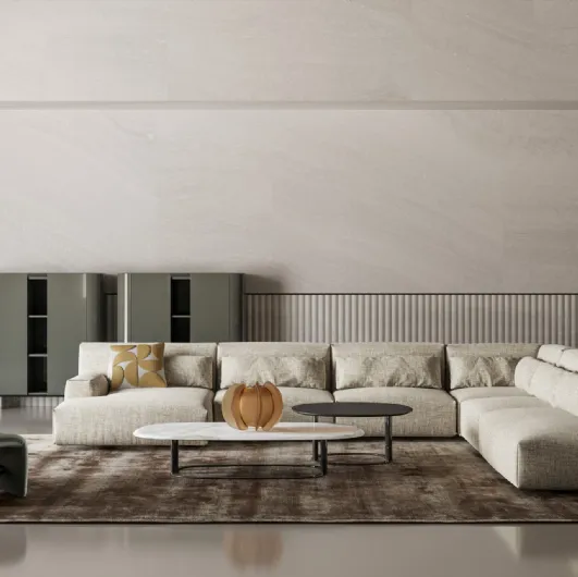 Belloalto fabric sofa by Bonaldo