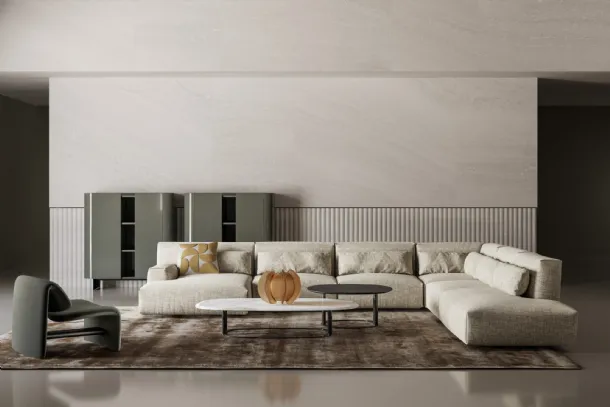 Belloalto fabric sofa by Bonaldo