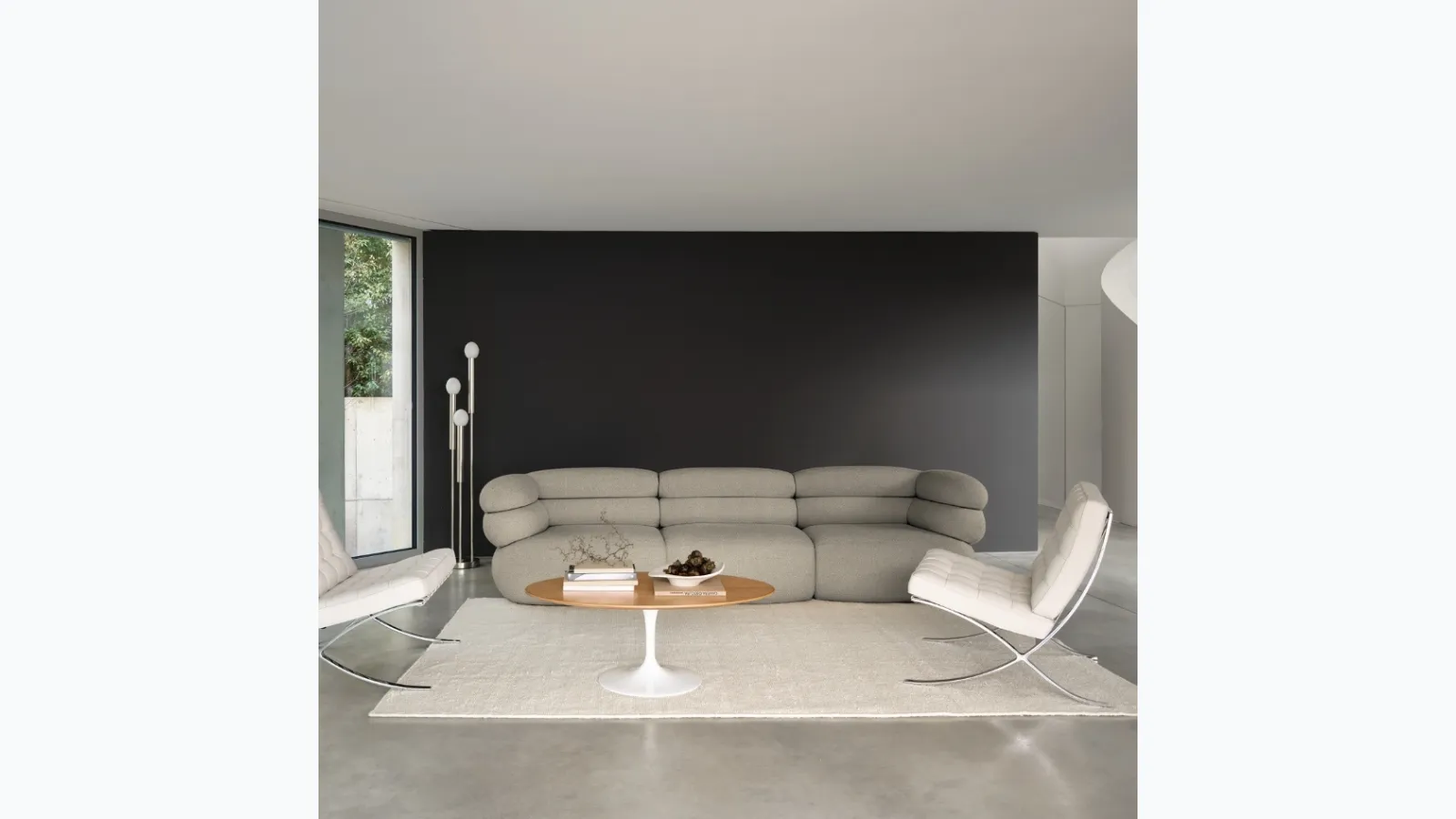 Biboni Linear Sofa by Knoll