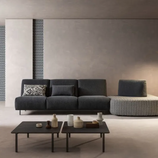 Sofa with peninsula Blank Open by Samoa