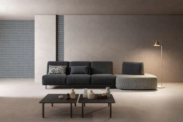 Sofa with peninsula Blank Open by Samoa