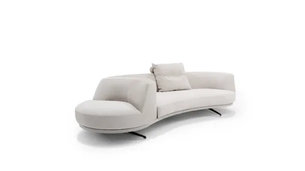 Bordone Up sofa with swivel terminal by Alivar
