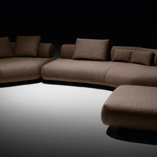 Brió upholstered fabric modular sofa by Twils