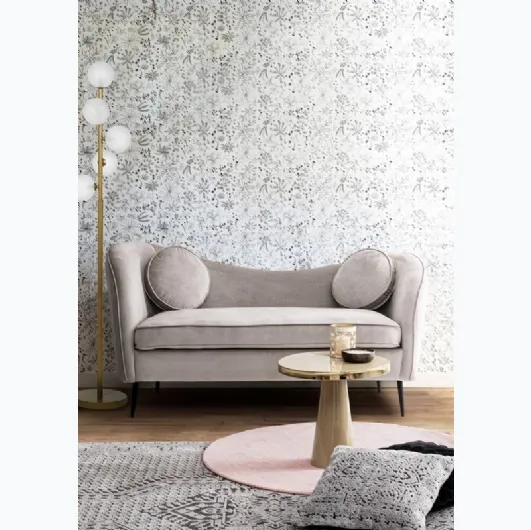 Linear sofa in Candis fabric by Bizzotto.