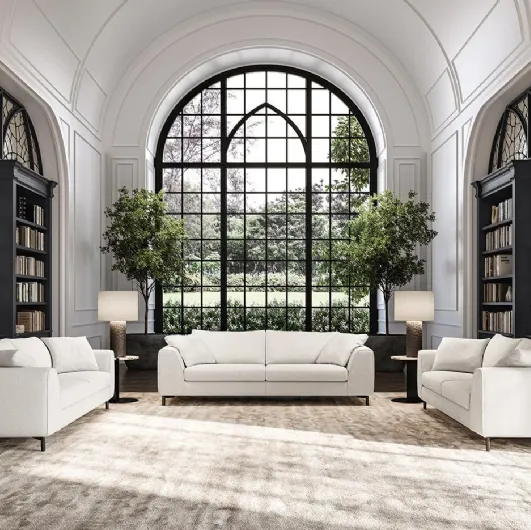 Capitol fabric living room by Felis.